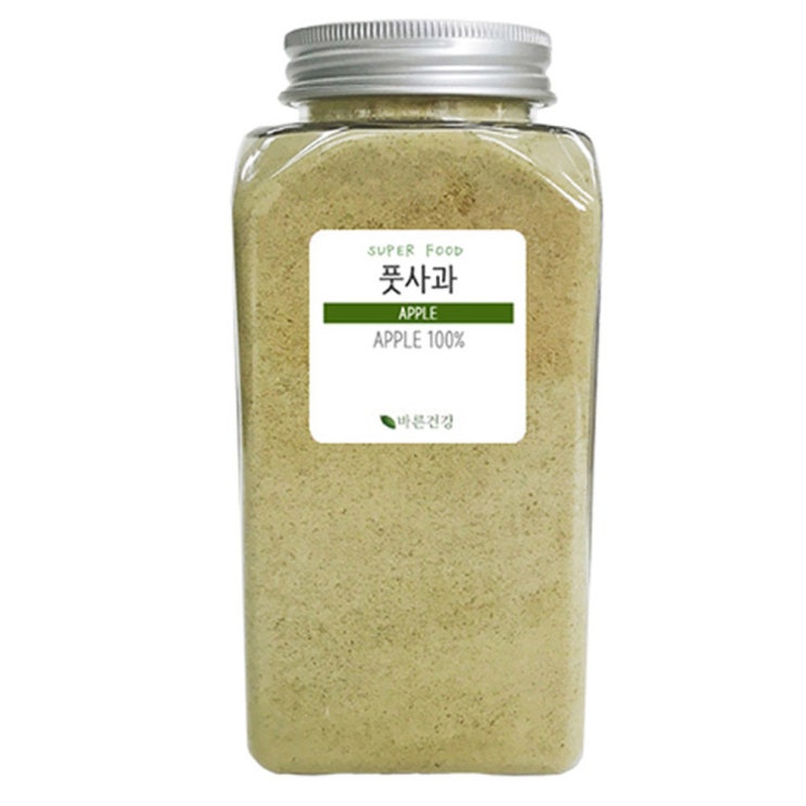   바른건강 국내산 풋사과분말 180g 1개