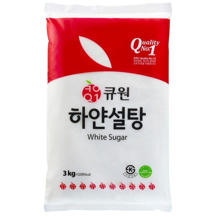 큐원 하얀 설탕, 3kg, 1개 가격정보 큐원 하얀 설탕, 3kg, 1개 가격정보