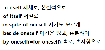  [영어] 대명사(인칭대명사, 소유대명사, 소유격, 지시대명사, 지시형용사, 재귀대명사-재귀용법,강조용법 등)
