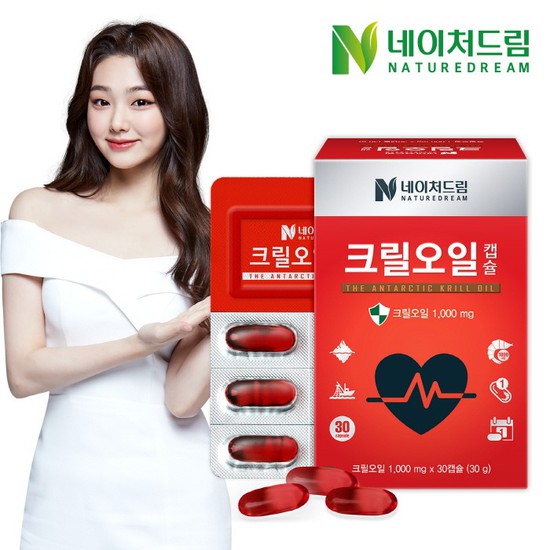 네이처드림 크릴오일 1000mg x 30캡슐, 상세설명 참조, 없음 가격정보 네이처드림 크릴오일 1000mg x 30캡슐, 상세설명 참조, 없음 가격정보