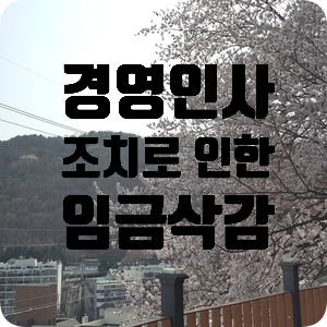 직무변경 · 신 직급체계 시행 · 호봉조정으로 인한 임금삭감 관련 판례 및 행정해석 - 부산 노무사 이재현