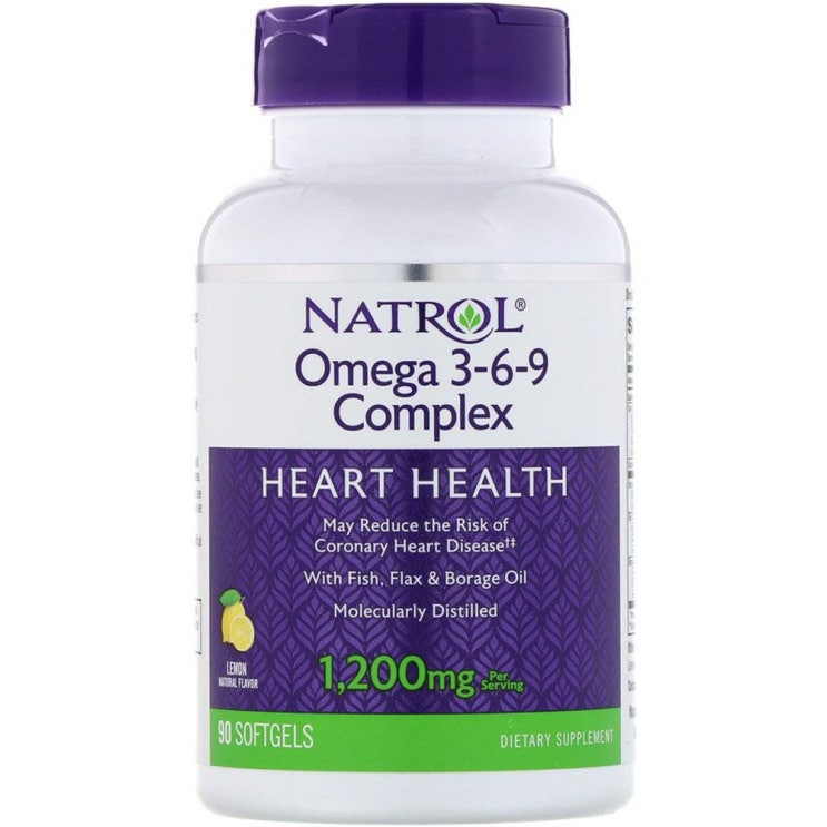  득템해요!  Natrol 오메가 369 복합제 레몬 향 1200mg 90 캡슐 1개  구입 방법