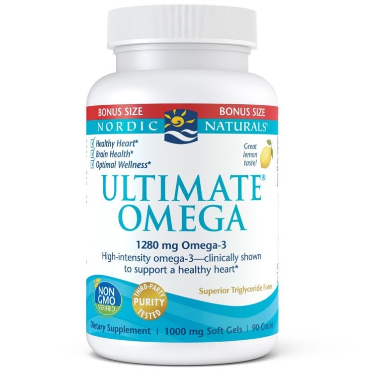  질러요!  Nordic Naturals Ultimate Omega 3 노르딕 내츄럴스 얼티메이트 오메가3 90소프트젤  사는 방법