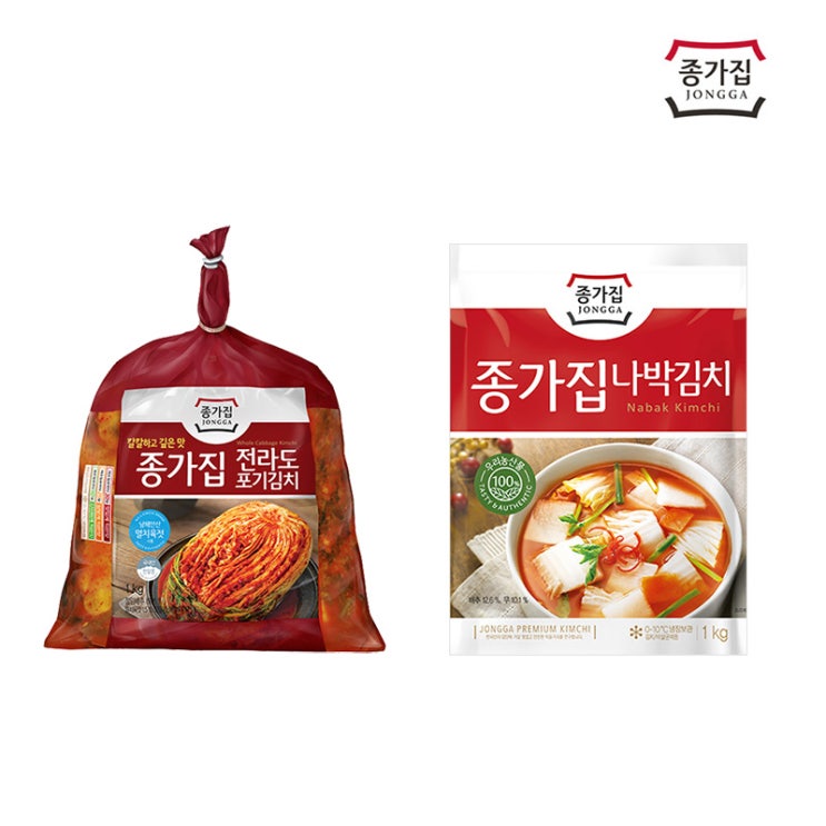  갖고 싶은  종가집 전라도포기김치1kg담백한나박김치1kg 단품  판매 쇼핑몰