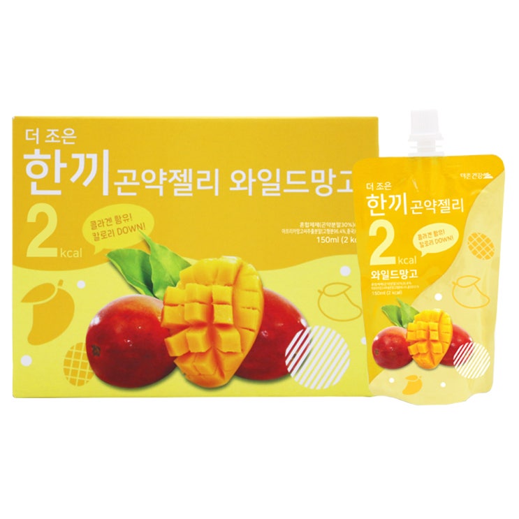 (로켓배송)더존건강 더 조은 한끼곤약젤리 와일드망고, 150ml, 10개입 추천해요 (로켓배송)더존건강 더 조은 한끼곤약젤리 와일드망고, 150ml, 10개입 추천해요