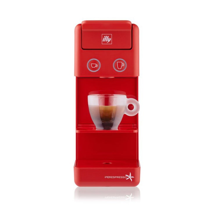  일리 프란시스 y3.2에스프레소 커피 머신 espresso coffee machine red, y3.2