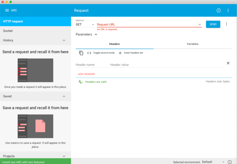 Advanced REST client - REST API 테스트 : 네이버 블로그