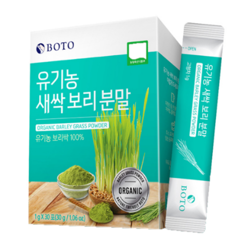 (로켓배송)보뚜 유기농 새싹 보리분말, 1g, 30개입 가격정보 (로켓배송)보뚜 유기농 새싹 보리분말, 1g, 30개입 가격정보