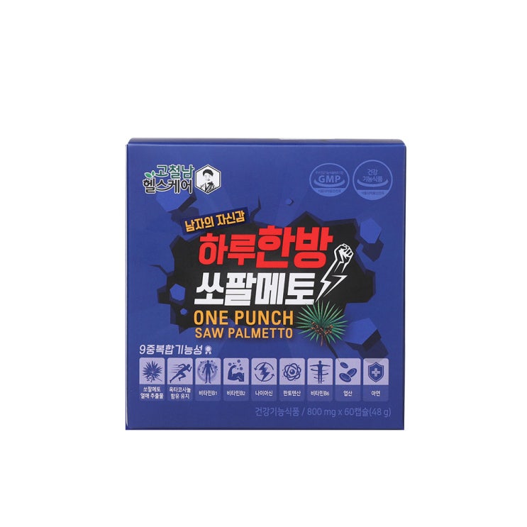 (로켓배송)고철남헬스케어 하루한방 쏘팔메토 남성종합영양제 60정, 48g, 1개 가격정보 (로켓배송)고철남헬스케어 하루한방 쏘팔메토 남성종합영양제 60정, 48g, 1개 가격정보