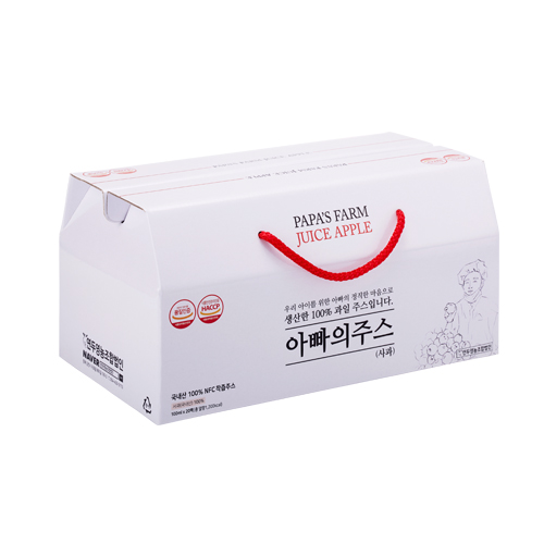   아빠의주스 사과즙 선물세트 100ml 20개입