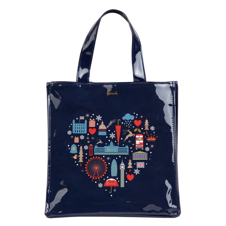 Harrods Small Glitter Christmas Tote 해롯 스몰 글리터 크리스마스 토트백 추천해요