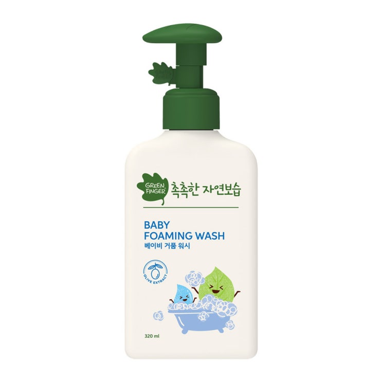  <최저가>그린핑거 촉촉한 자연보습 베이비 거품 워시, 320ml, 1개 꿀정보예요~