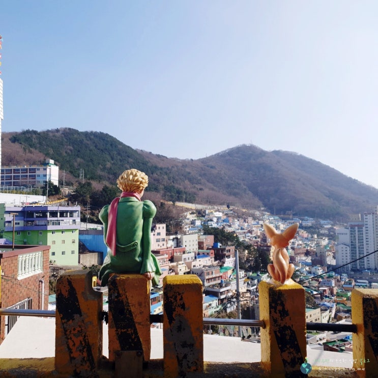 1박3일 부산여행 감천문화마을, 더레이지캣