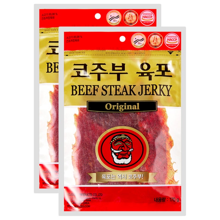 (로켓배송)코주부 육포 오리지날, 170g, 2개 추천해요 (로켓배송)코주부 육포 오리지날, 170g, 2개 추천해요