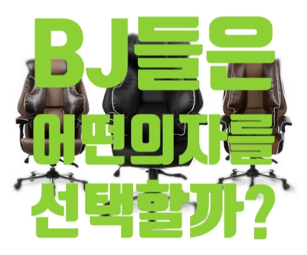  게임용 의자 하나로 삶의 질을 높일수가 있다고?(놀람)