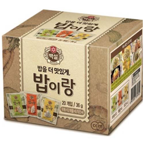 백설 밥이랑 20개입 실속포장36g, 밥이랑20개입36g, 1개 가격정보 백설 밥이랑 20개입 실속포장36g, 밥이랑20개입36g, 1개 가격정보