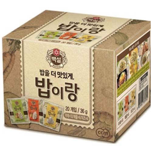 백설 밥이랑 20개입 실속포장36g, 밥이랑20개입36g, 1개 가격정보