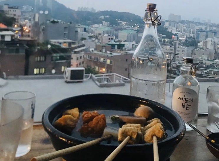  살선생-오뎅탕,루프탑뷰(이태원우사단길):수요미식회맛집