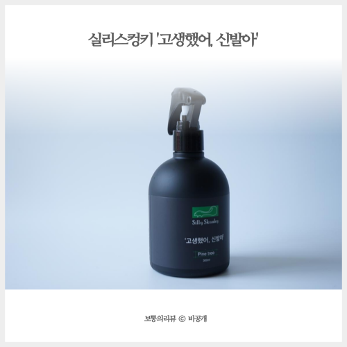  실리스컹키 고생했어 신발아 발냄새없애는법 참쉽다!