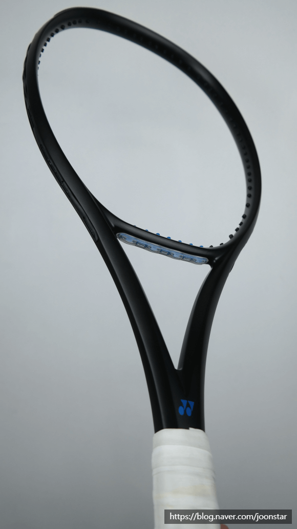 요넥스 테니스라켓 EZONE 98 블루 무광 올 블랙으로 리폼(도색)