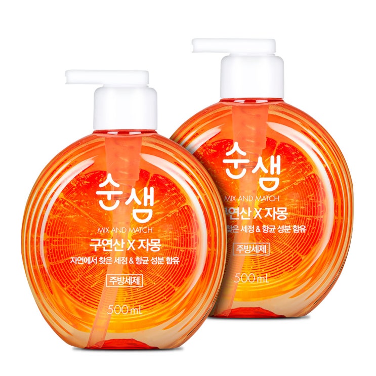 순샘 구연산 자몽 주방세제, 500ml, 2개 추천해요 순샘 구연산 자몽 주방세제, 500ml, 2개 추천해요