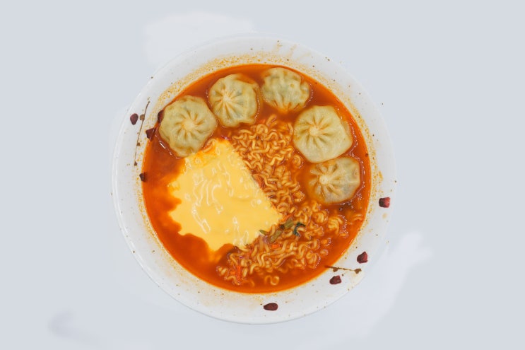  나래다움 나래 고기 찐만두 치즈만두라면 만들어 먹기