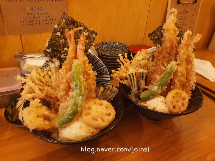  [대전 중앙로역 맛집]사쿠사쿠 텐동 바삭한 튀김, 소스의 조합 최고인 튀김덮밥!