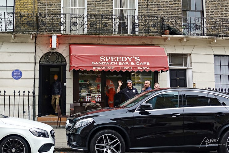 런던여행 | 킹스크로스역 맛집 셜록 투어 스피디카페 (Speedy's Sandwich Bar & Cafe)