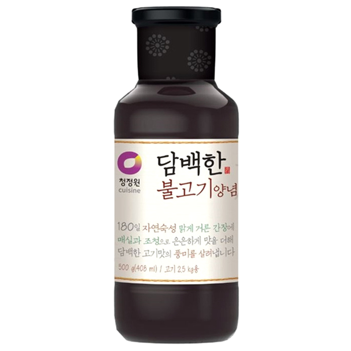 (로켓배송)청정원 담백한 불고기양념, 500g, 1개 가격정보