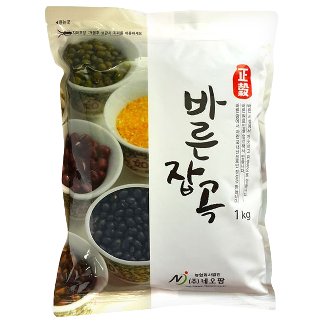 (로켓배송)네오팜 바른잡곡 서리태 1kg, 1개, 1개 추천해요