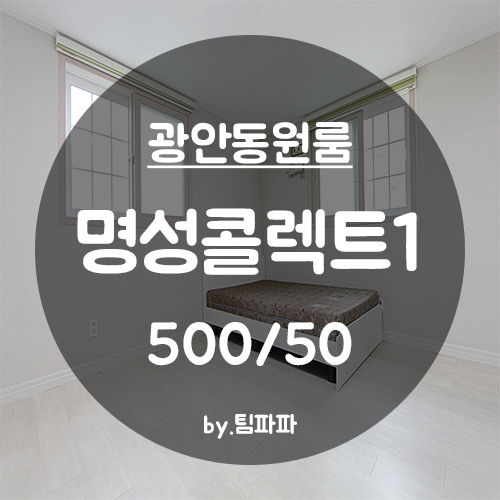  [부산 수영/광안동] 원룸 명성콜렉트1