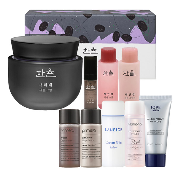 (로켓배송)한율 서리태 새결 크림 세트 + 5종 기초케어화장품, 1세트 추천해요 (로켓배송)한율 서리태 새결 크림 세트 + 5종 기초케어화장품, 1세트 추천해요