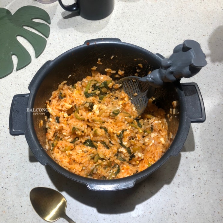 마미표 열무김치로 만든 양푼 비빔밥