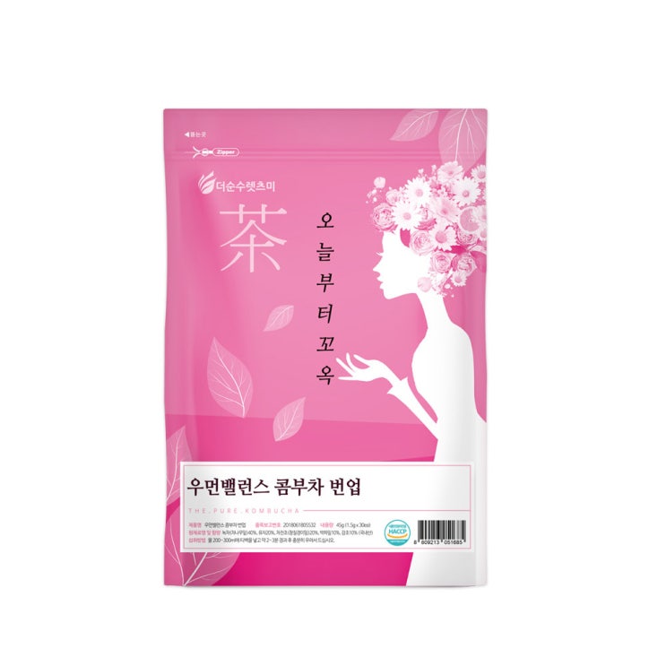 더순수렛츠미 우먼밸런스 콤부차 번업 30티백, 1봉 가격정보 더순수렛츠미 우먼밸런스 콤부차 번업 30티백, 1봉 가격정보
