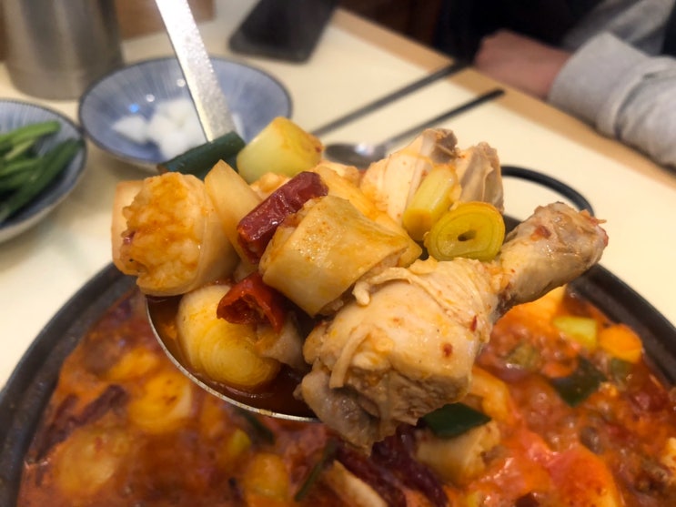  <부평 줄서서 먹는 "곱도리식당"> 닭볶음탕+대창의 만남! 싹쓸이 완료!