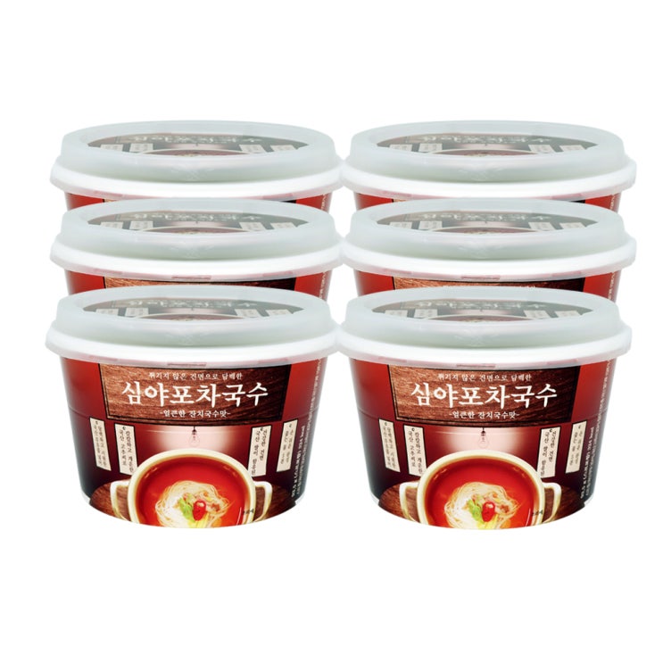 (로켓배송)오일러스 심야포차국수 얼큰한 잔치국수맛, 93.5g, 6개 추천해요 (로켓배송)오일러스 심야포차국수 얼큰한 잔치국수맛, 93.5g, 6개 추천해요