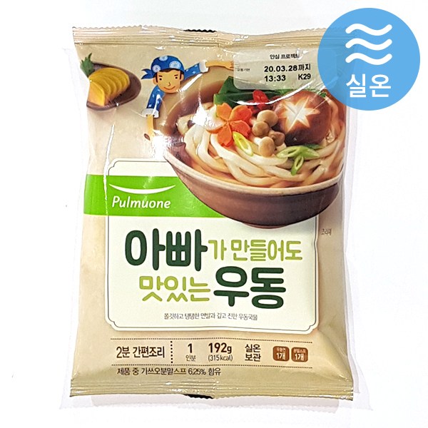 풀무원 아빠가 만들어도 맛있는 우동, 1개, 192g 추천해요