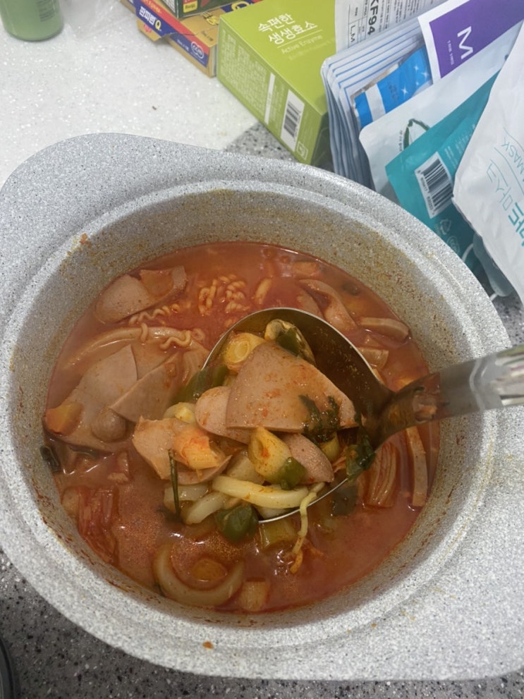  [저녁메뉴추천] 맛있는 놀부 부대찌개  집에서 편하게 주문해서 먹었어요!