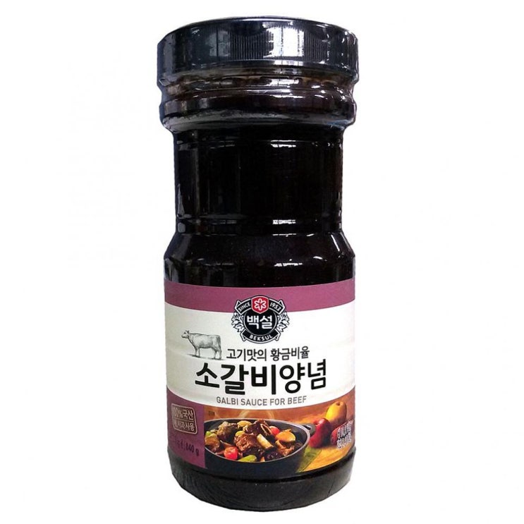  인기 상품 디자인그룹 티에스 CJ 백설 소갈비 양념소스 840g 양념장 불고기 갈비양념 1 보고 결정하시죠~