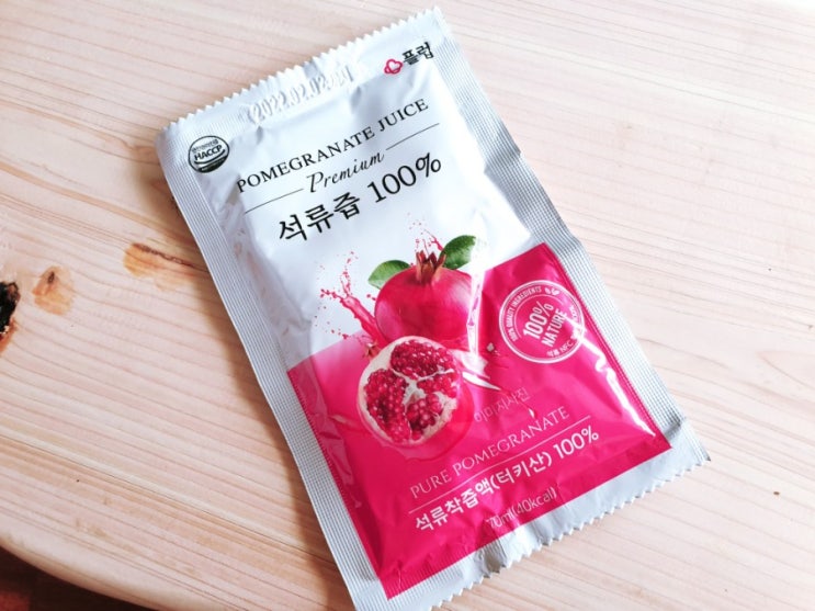  100% 갱년기 석류즙 제대로 먹자 ; 플럽