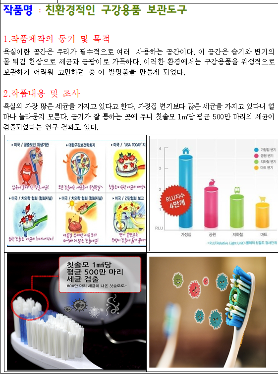 고등학교 발명아이디어 대회 출품작 : 네이버 블로그