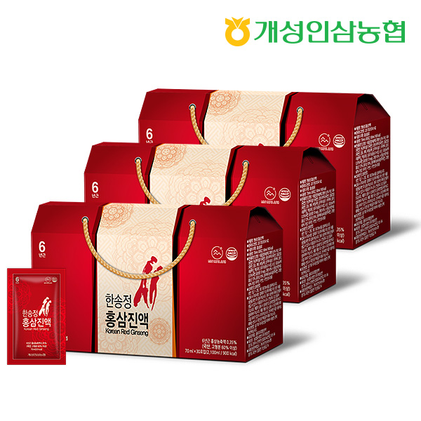 개성인삼농협 한송정 홍삼진액 30포, 3박스 가격정보 개성인삼농협 한송정 홍삼진액 30포, 3박스 가격정보