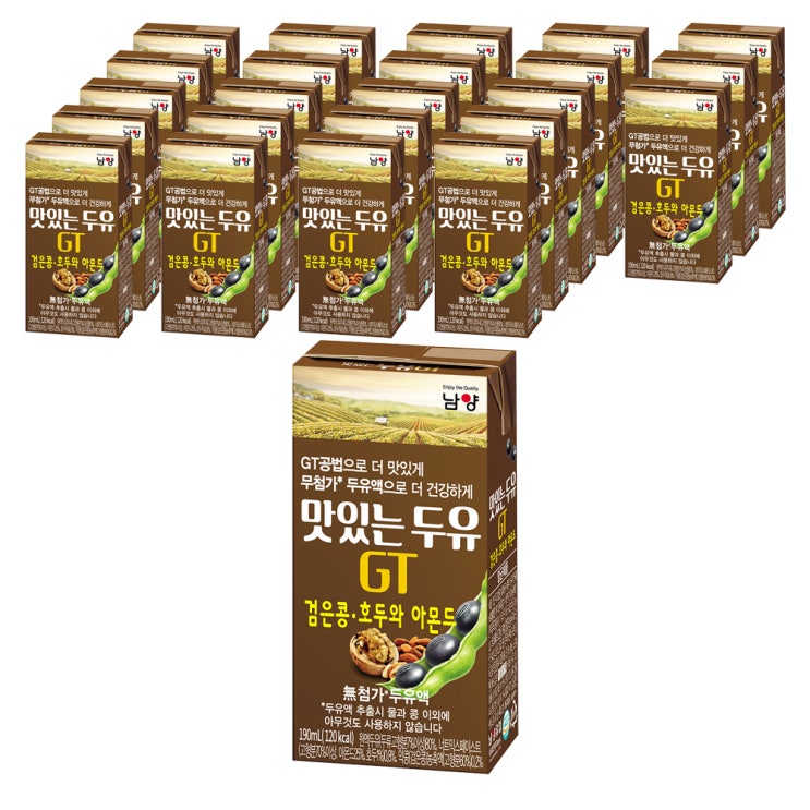 (로켓배송)남양유업 맛있는두유 검은콩 호두와 아몬드, 190ml, 24개 추천해요 (로켓배송)남양유업 맛있는두유 검은콩 호두와 아몬드, 190ml, 24개 추천해요