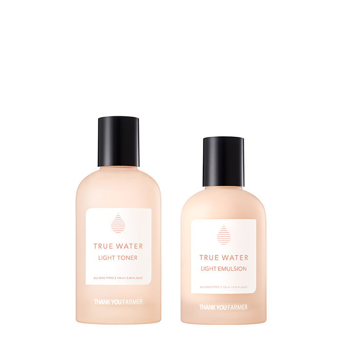(로켓배송)땡큐파머 트루 워터 라이트 토너 155ml + 에멀전 135ml, 1세트 가격정보 (로켓배송)땡큐파머 트루 워터 라이트 토너 155ml + 에멀전 135ml, 1세트 가격정보