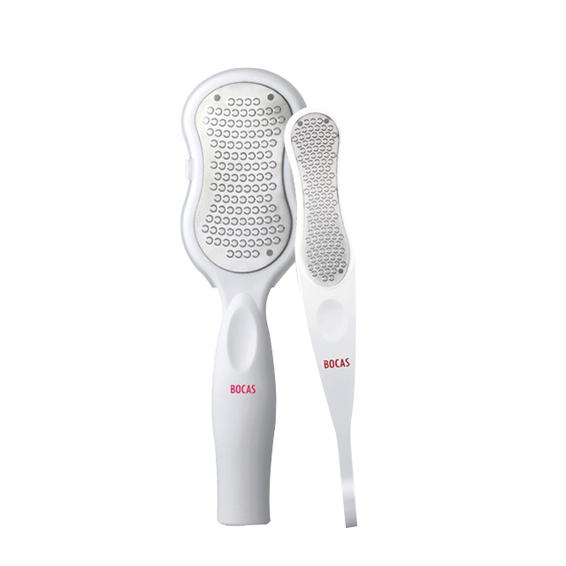  보카스 발 각질제거기 화이트 2종 세트, FC-1000, FC-2000, 1세트