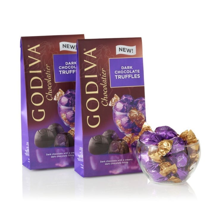  [초대박세일] GODIVA 고디바 초콜렛 Dark Truffle 113g x 2 1개 확인하고 결정하세요!