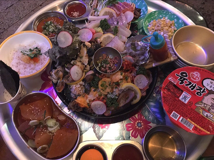  [강남/논현] 논현동 싱싱한 해산물 한상 술집 :: 우기식당 바다점