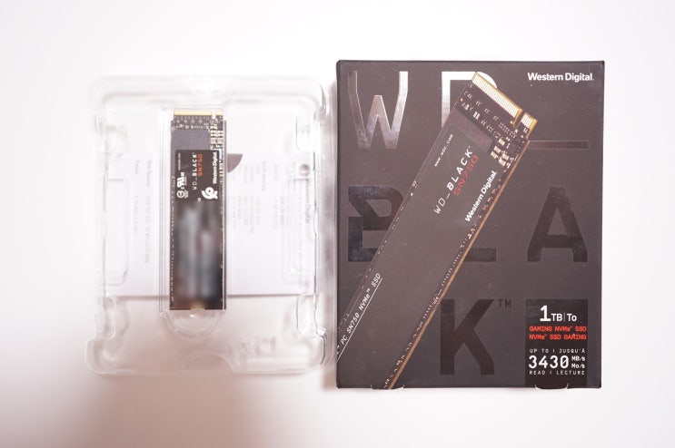  NVMe M.2 2280 SSD WD black SN750 1tb 내돈 주고 산 솔직 후기 (Western Digital, 웨스턴 디지탈, 500gb, PCIe3.0x4)