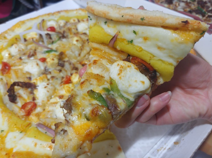  양준일 피자헛 1+1 신메뉴 치즈판타지 부드럽다~