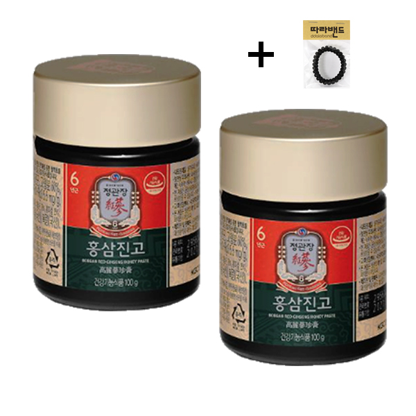 정관장 홍삼진고 100g+따라밴드 머리끈 증정, 2병, 100g 추천해요